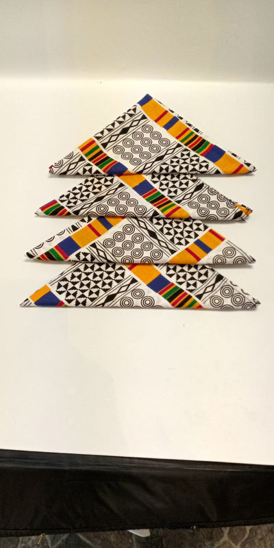 African Print Napkin Set