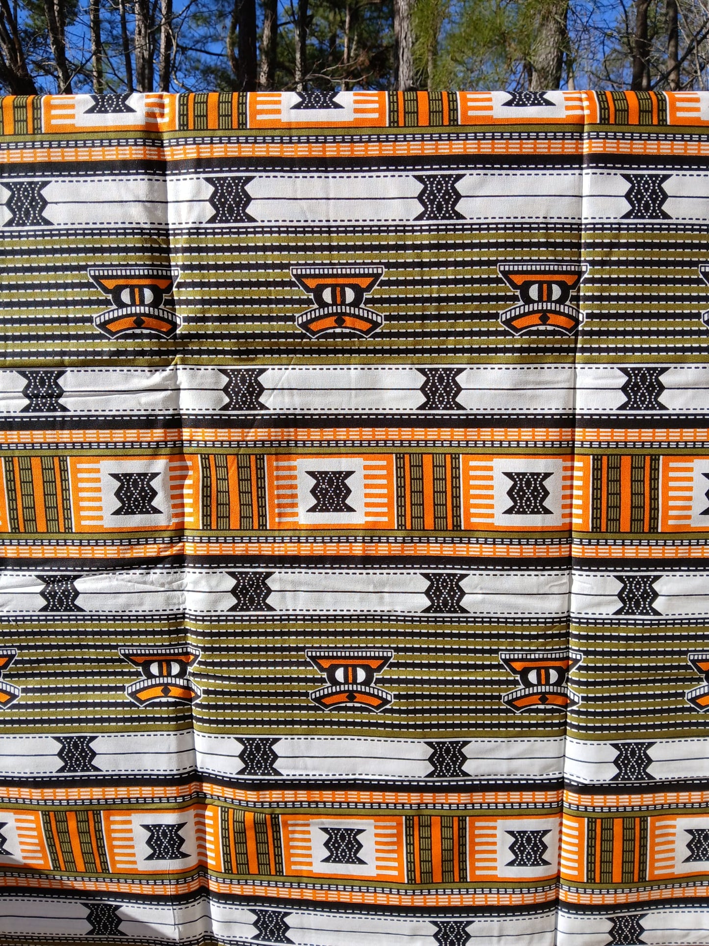 Authentic African fabrics