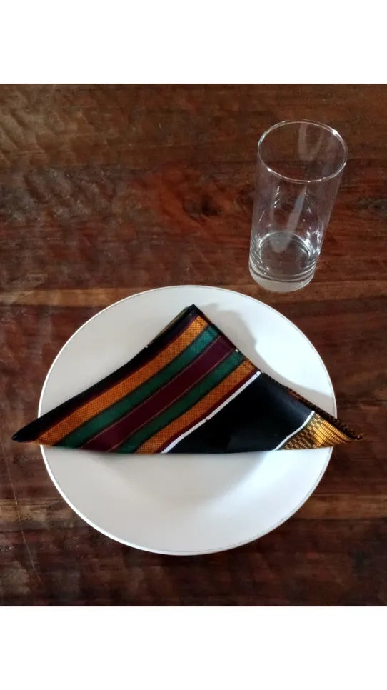 African print placemats