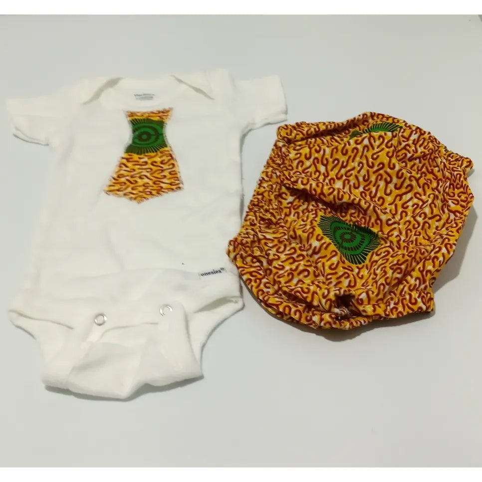 African /Ankara Baby Boy set