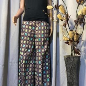 African Print Palazzo Pants