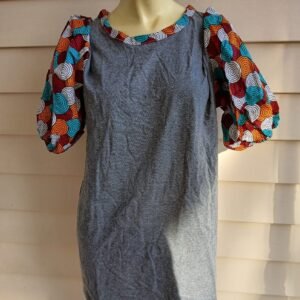 T Shirt With African Sleeve