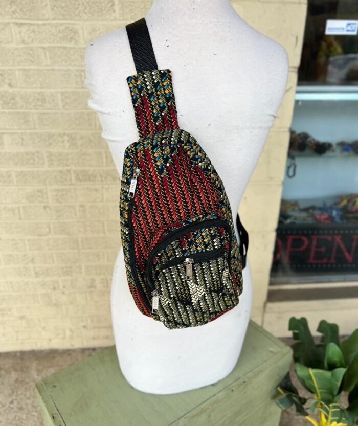 African Ankara Sling Bag - Image 2