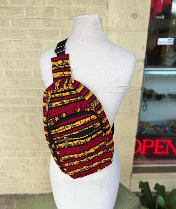 African Ankara Sling Bag - Image 4