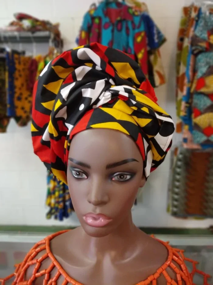 Cotton African print face masks