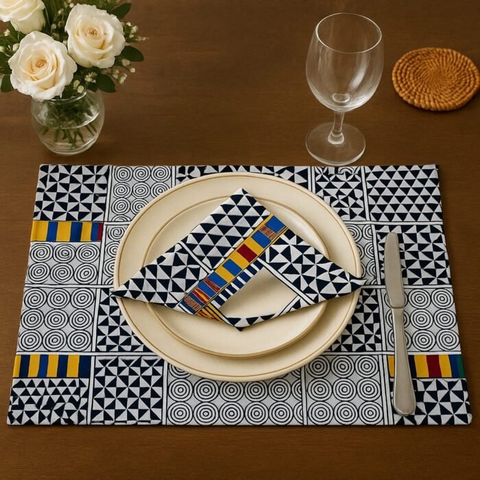 African Print Napkins - Image 4