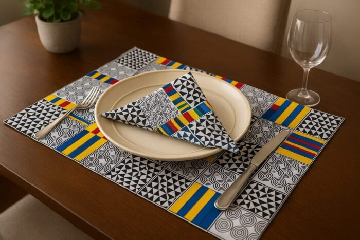African Print Napkins - Image 3