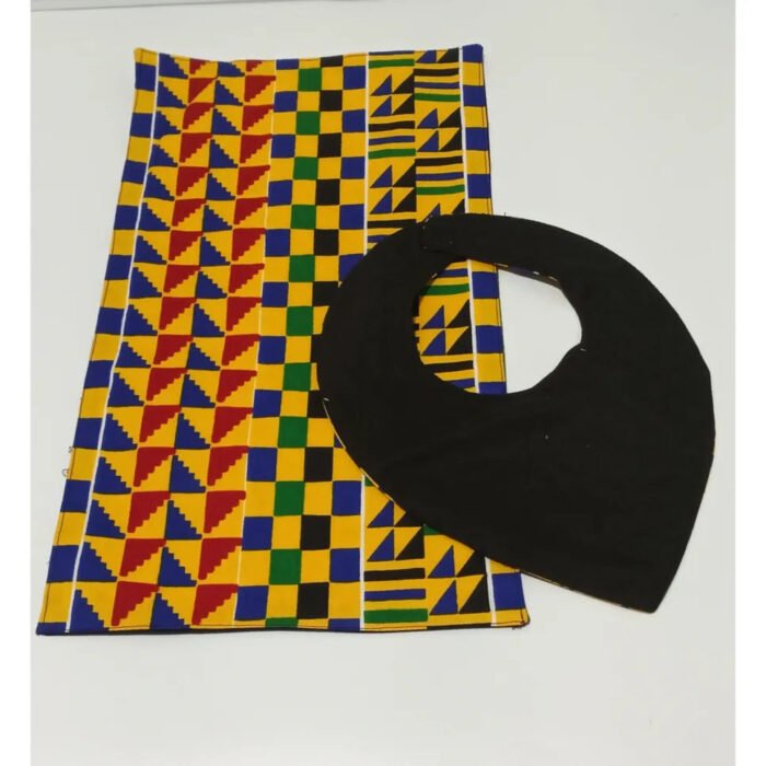 African Baby Bib & Burping Cloth - Image 9