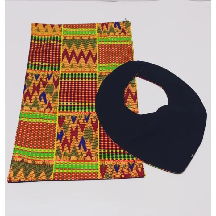 African Baby Bib & Burping Cloth - Image 5