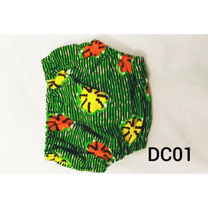 African Baby Girl Diaper Cover Set - Image 8