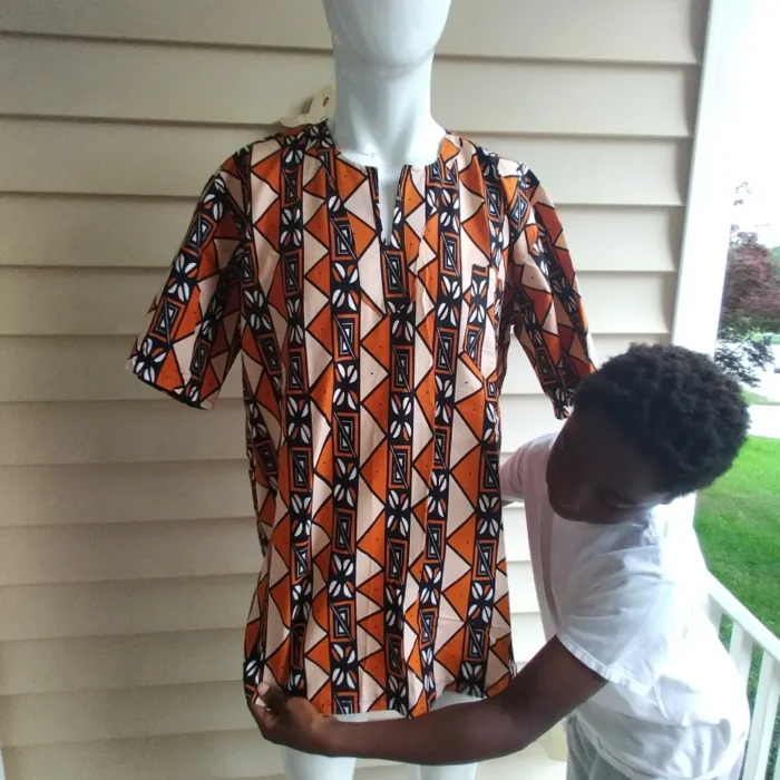 African Men's Shirt - Image 4