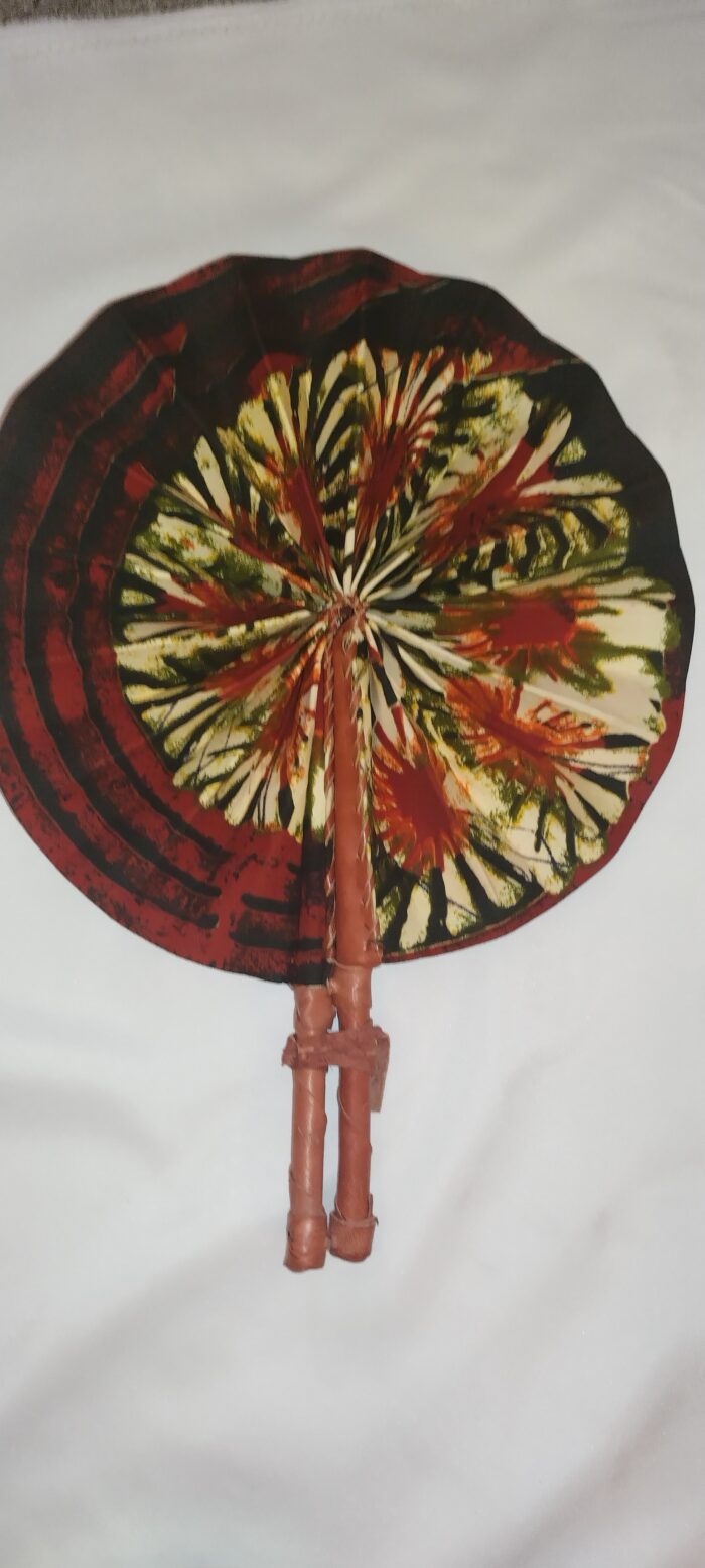 African Leather Fan - Image 25