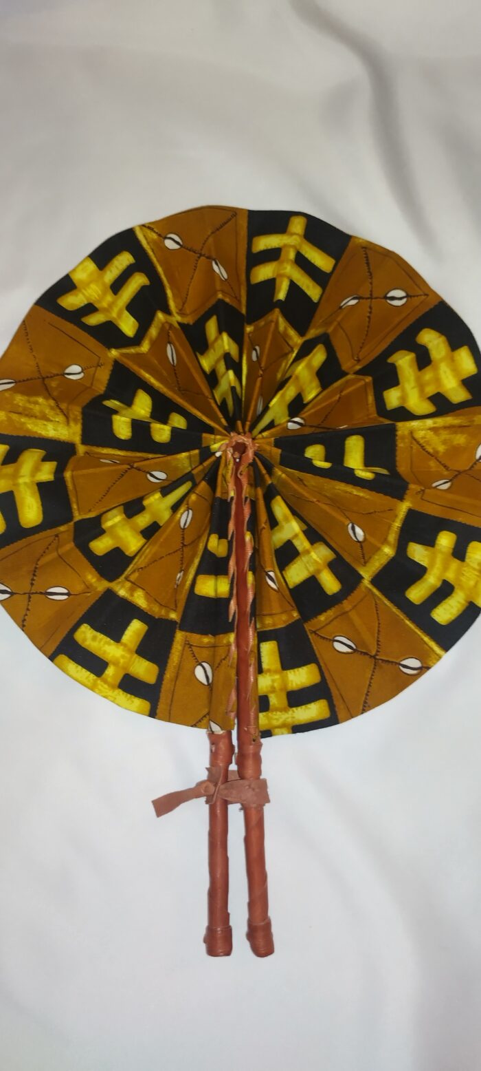 African Leather Fan - Image 23