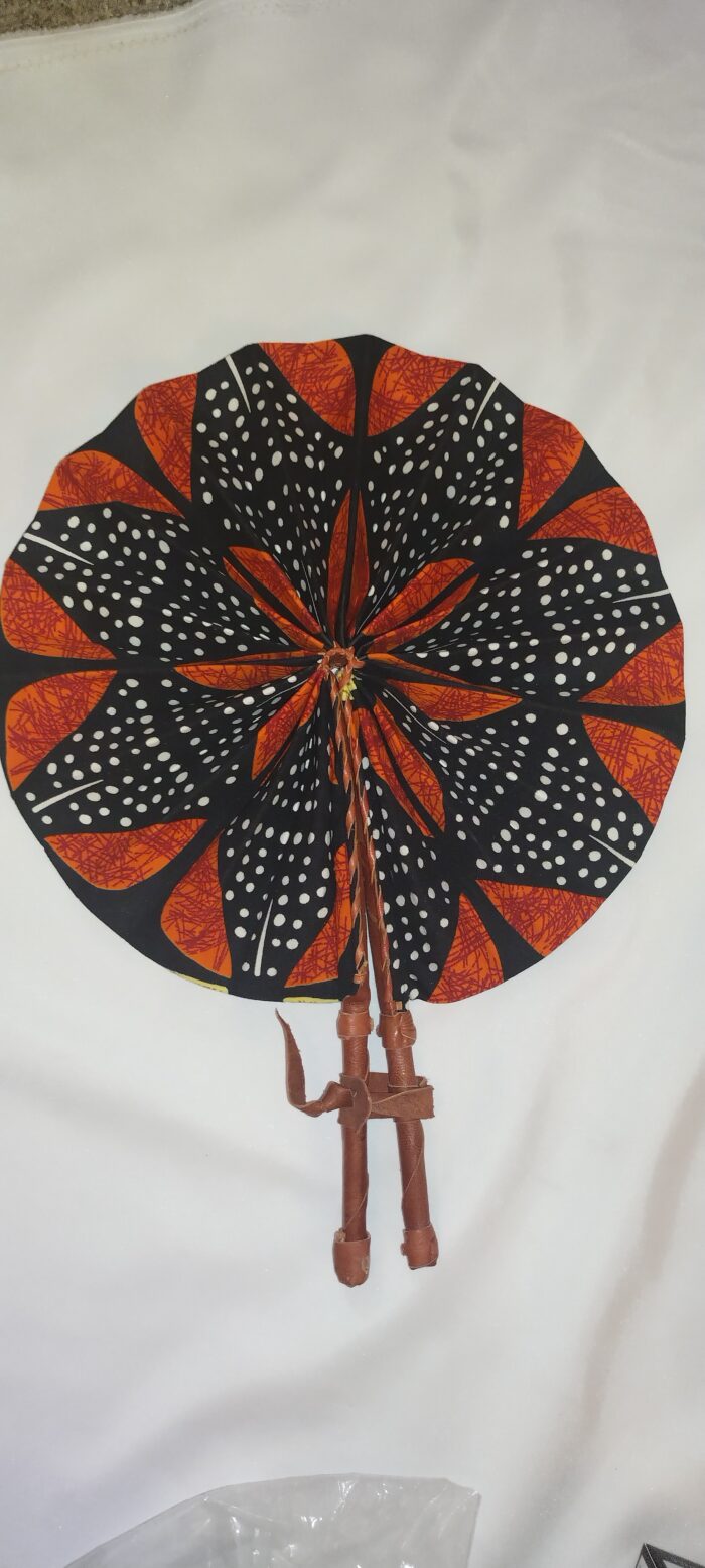 African Leather Fan - Image 24