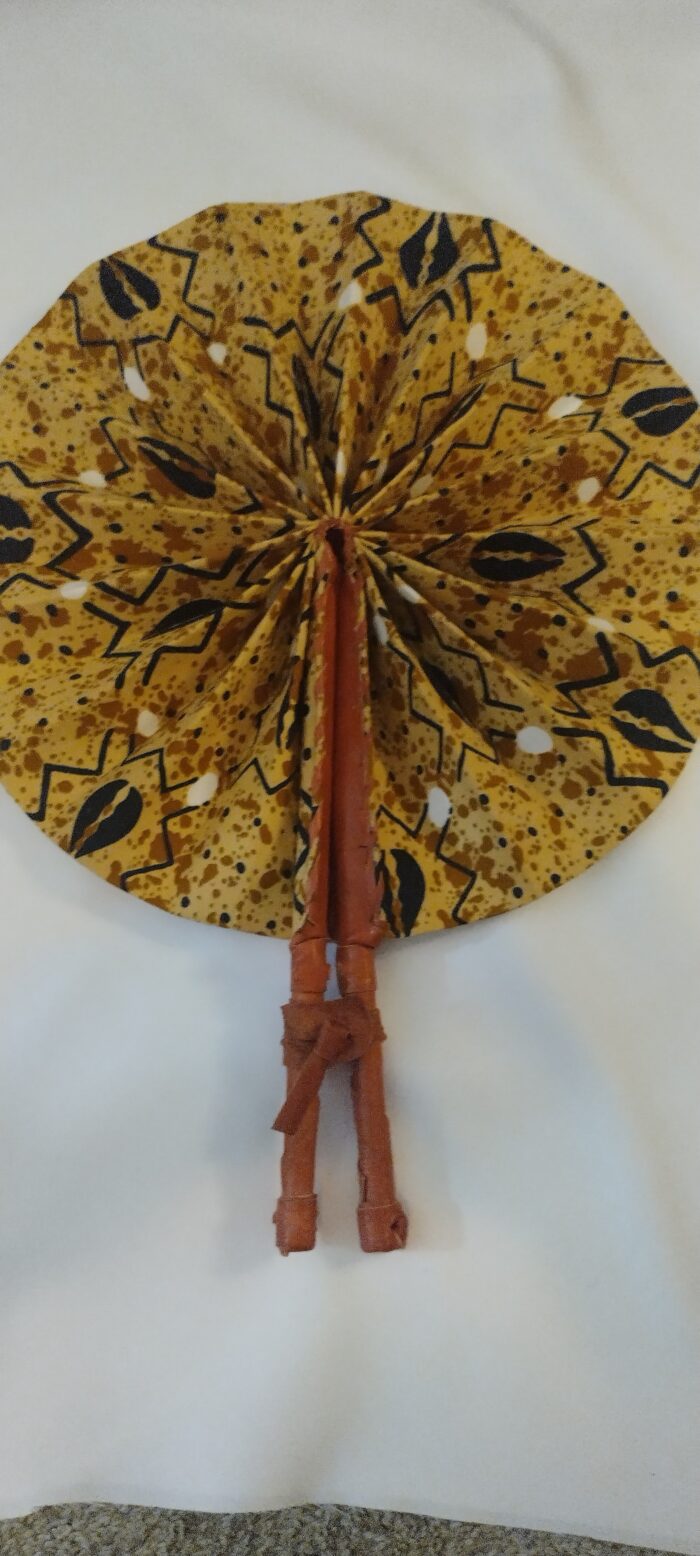 African Leather Fan - Image 22