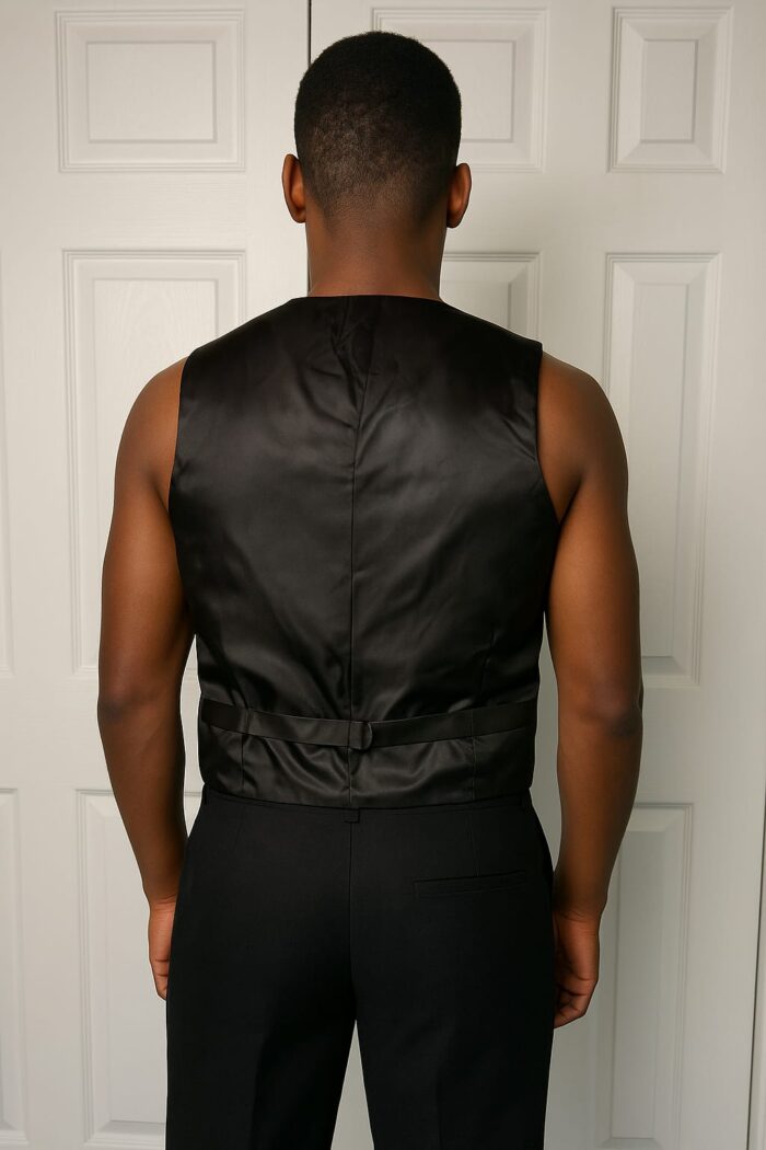 Men Button Vest - Image 3