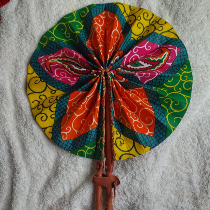 African Leather Fan - Image 21