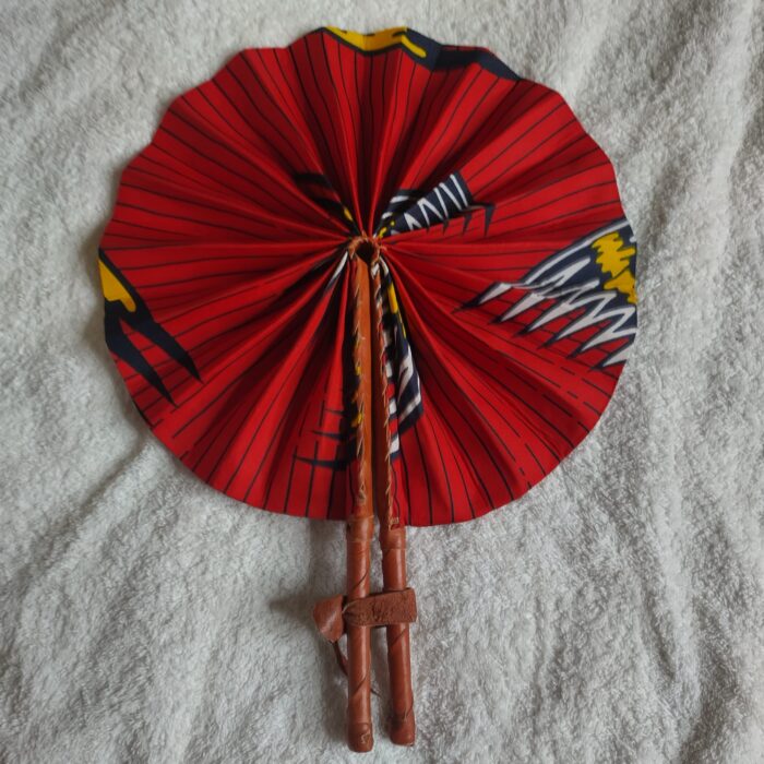 African Leather Fan - Image 16