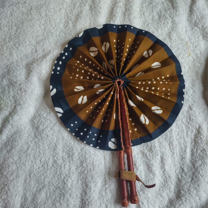 African Leather Fan - Image 13