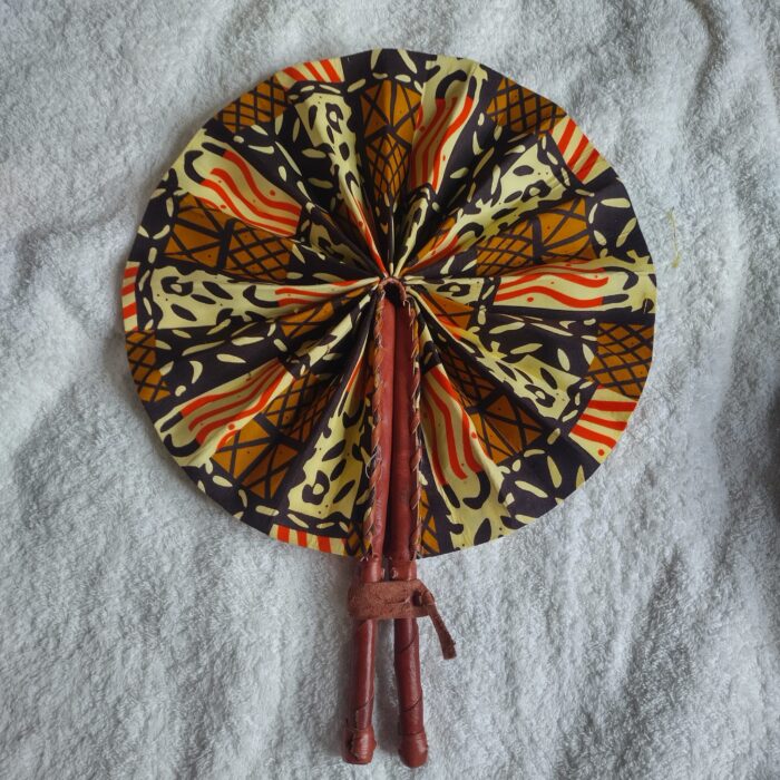African Leather Fan - Image 11