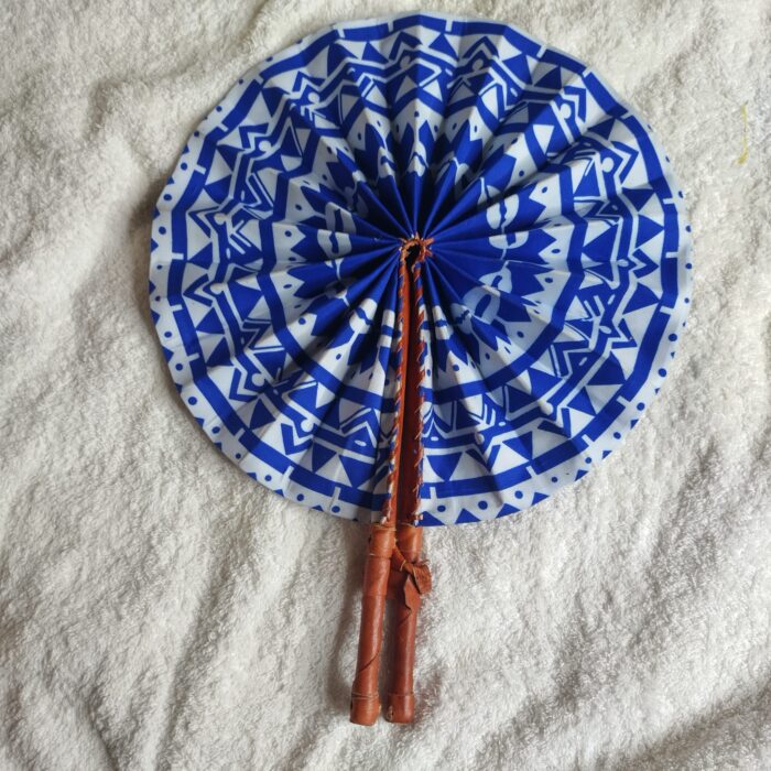 African Leather Fan - Image 10