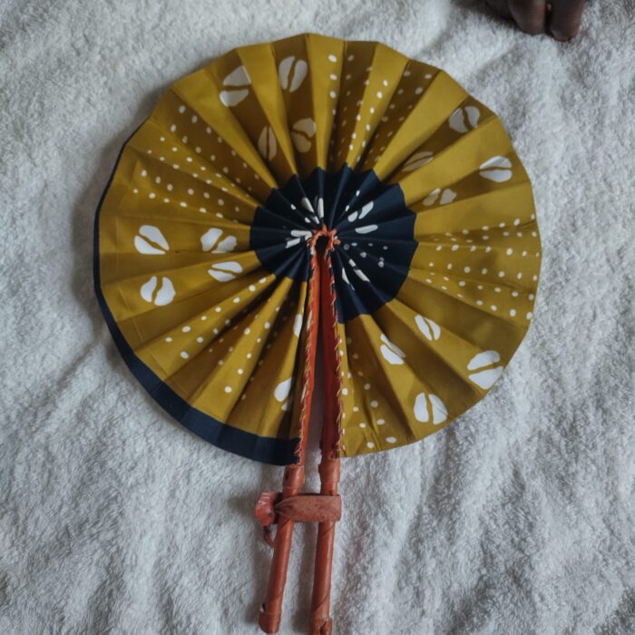 African Leather Fan - Image 8
