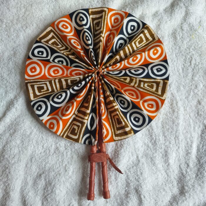 African Leather Fan - Image 7