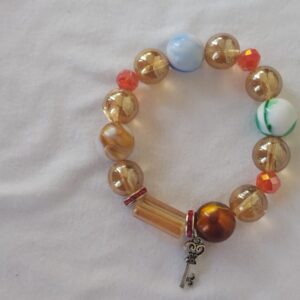 Elegance Redefined: Sterling Silver Charm Bracelet with Swarovski Crystals - Image 22