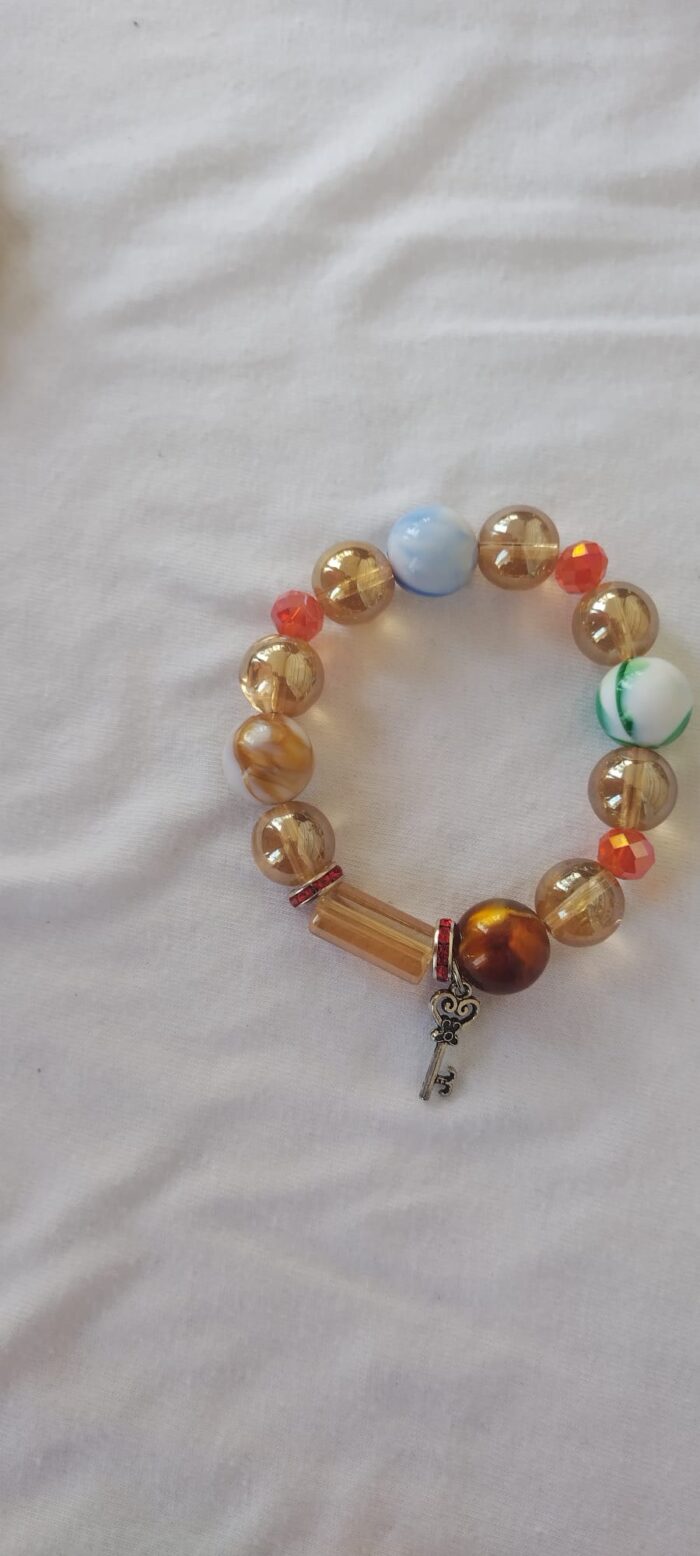 Elegance Redefined: Sterling Silver Charm Bracelet with Swarovski Crystals - Image 22