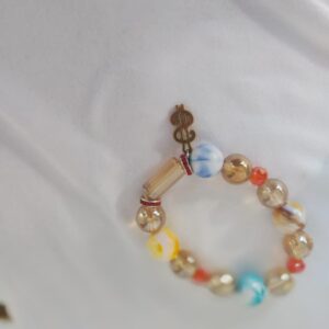 Elegance Redefined: Sterling Silver Charm Bracelet with Swarovski Crystals - Image 29