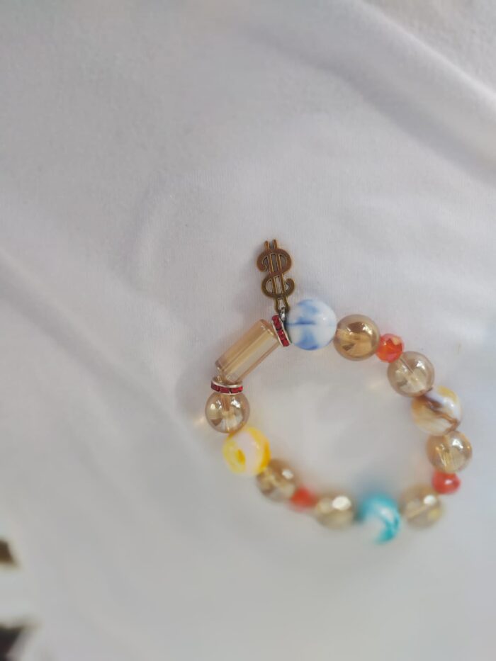 Elegance Redefined: Sterling Silver Charm Bracelet with Swarovski Crystals - Image 29