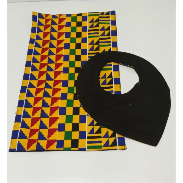 African Baby Bib & Burping Cloth - Image 5