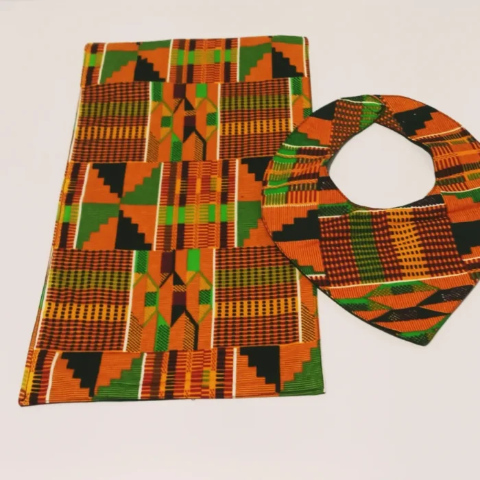 African Baby Bib & Burping Cloth - Image 6