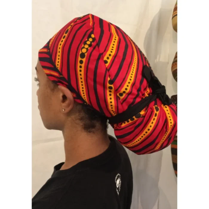 African/Ankara Surgery Cap - Image 2