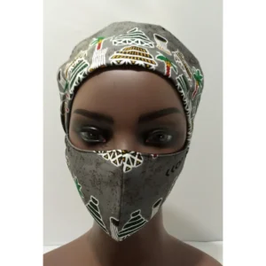 African/Ankara Surgery Cap - Image 4