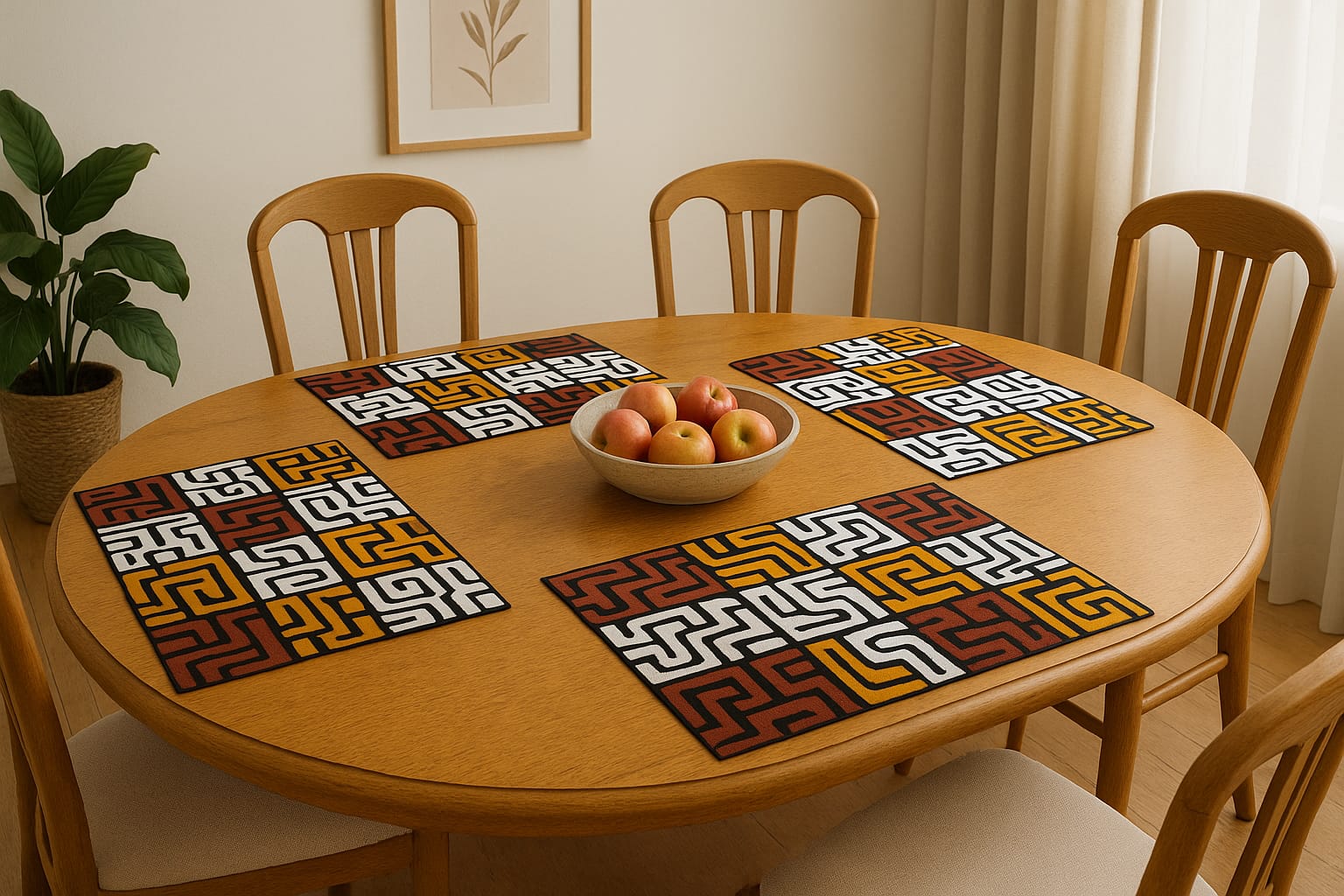 African Print Placemats - Image 6