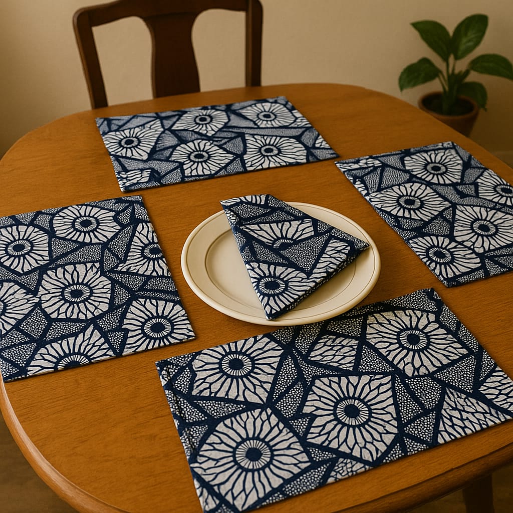 African Print Placemats - Image 5