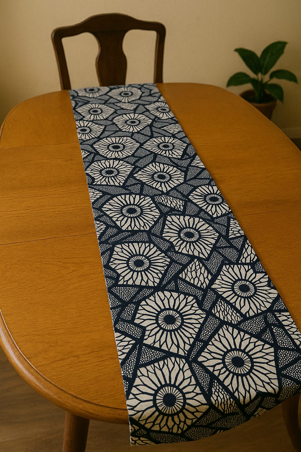 African Print Table Runner Afrocentric table runner. African house decor. Ankara table runner. - Image 2