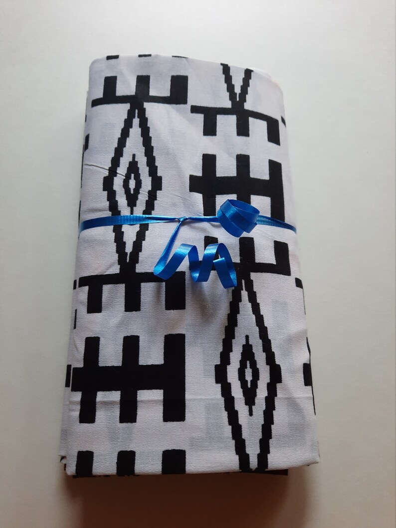 6 Random Fat Quarter Bundle/African Fabrics/ 6 Quarter - Image 4