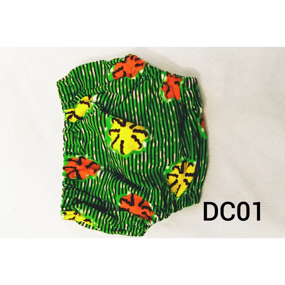 African Baby Girl Diaper Cover Set - Image 5