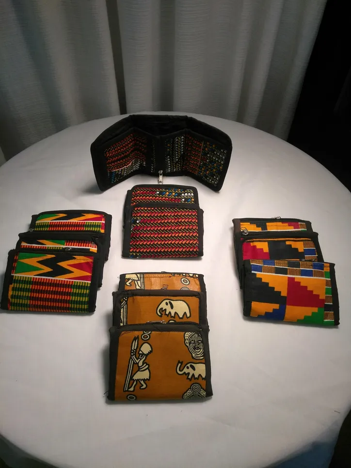African Print Men’s Wallet