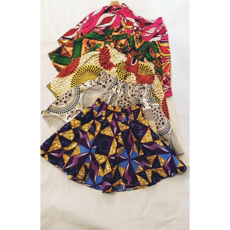 African Print Girl Skirt